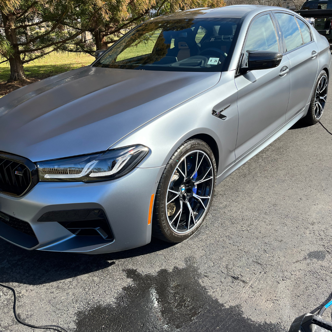 BMW M5 detailed by Stewart's Auto Care